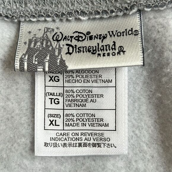 Walt Disney World Disneyland Vintage look Mickey Mouse Drawstring XL Backpack - Picture 5 of 5